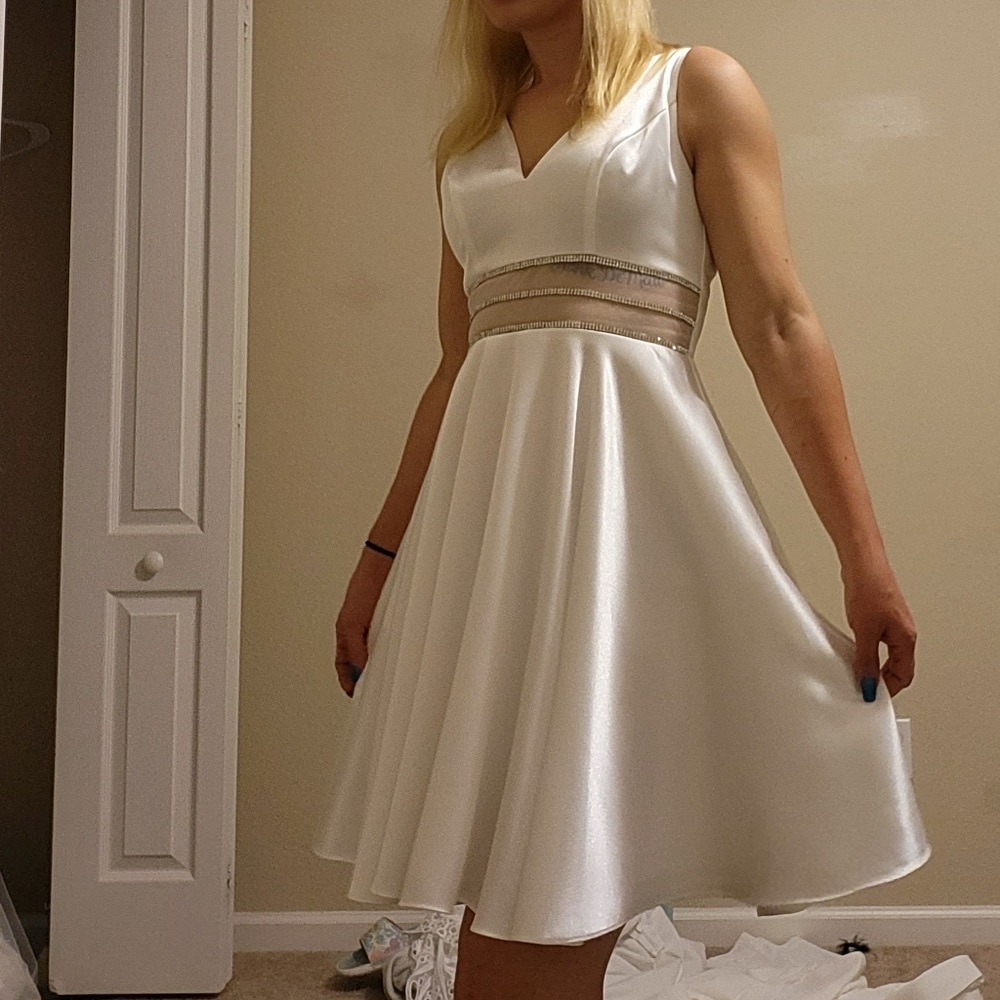 David's bridal wedding event dress size 4